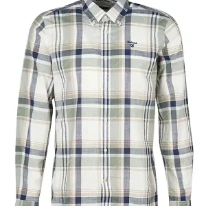 Barbour Hemd Kidd Tailored, Olive Meistverkauft